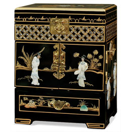 Asian Style Jewelry Boxes and Chests