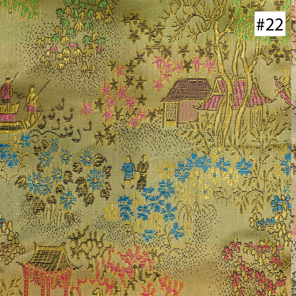 Chinese Courtyard Design (#21, #22, #23) Dining Chair Cushion