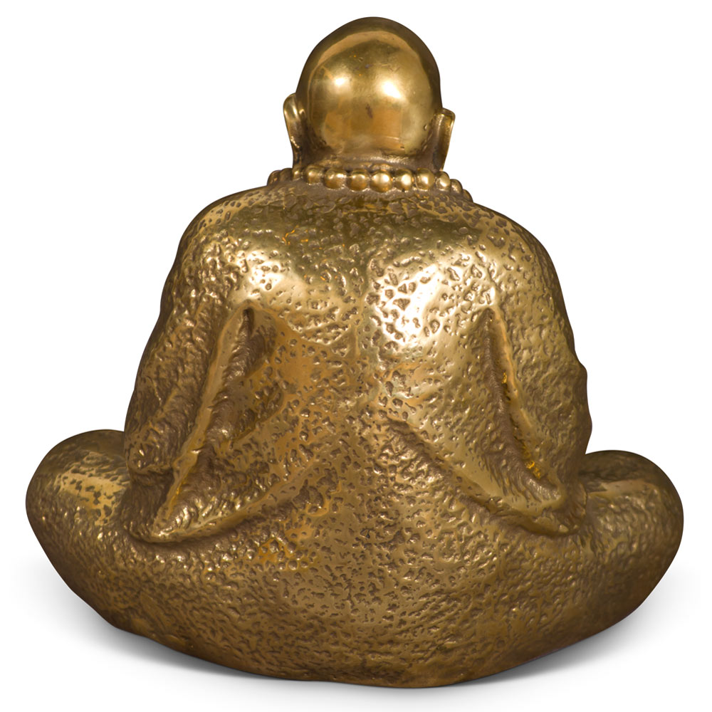 Bronze Damo Bodhidharma Asian Sculpture