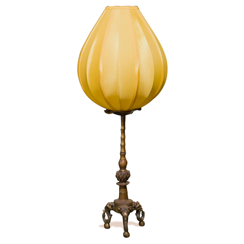 Tang Brass Chinese Table Lantern