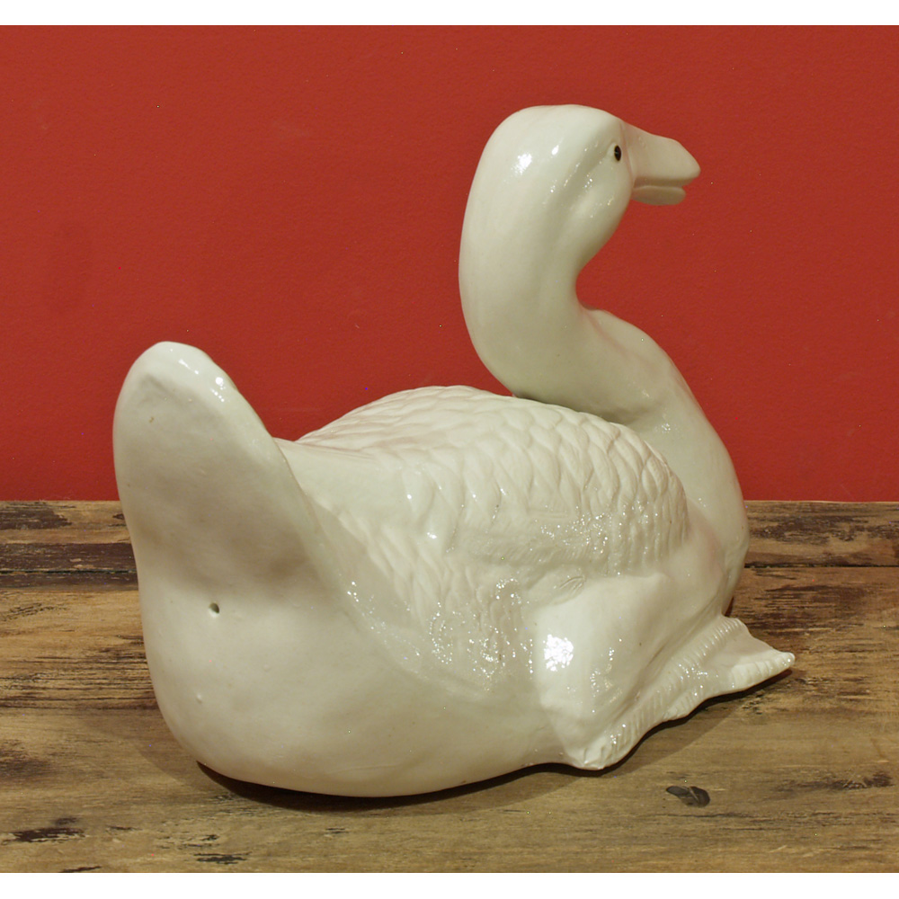 White Porcelain Geese