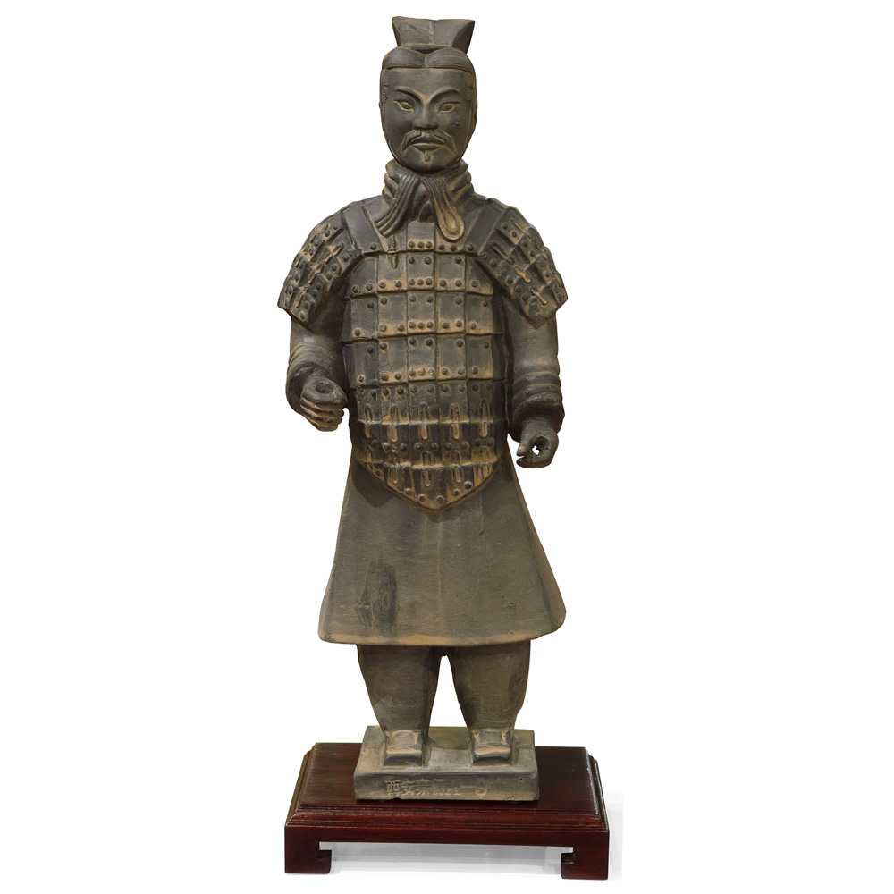 16 Inch Chinese Terracotta Civil General Warrior