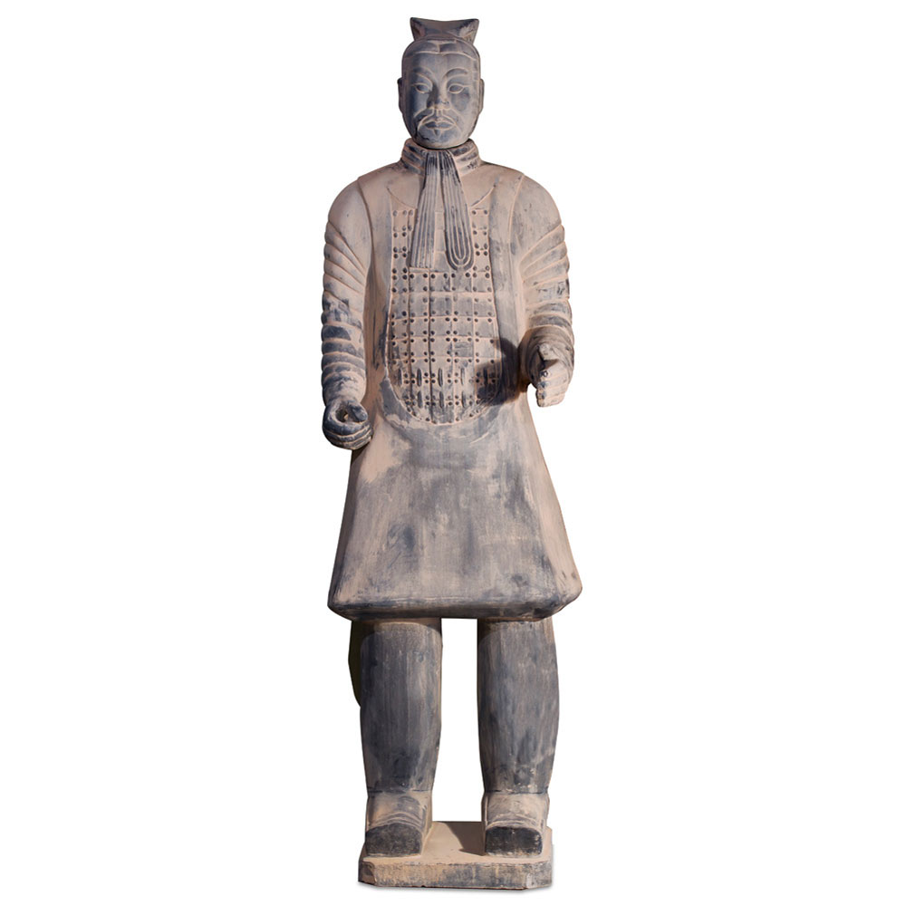 71 Inch Terracotta Infantry Warrior