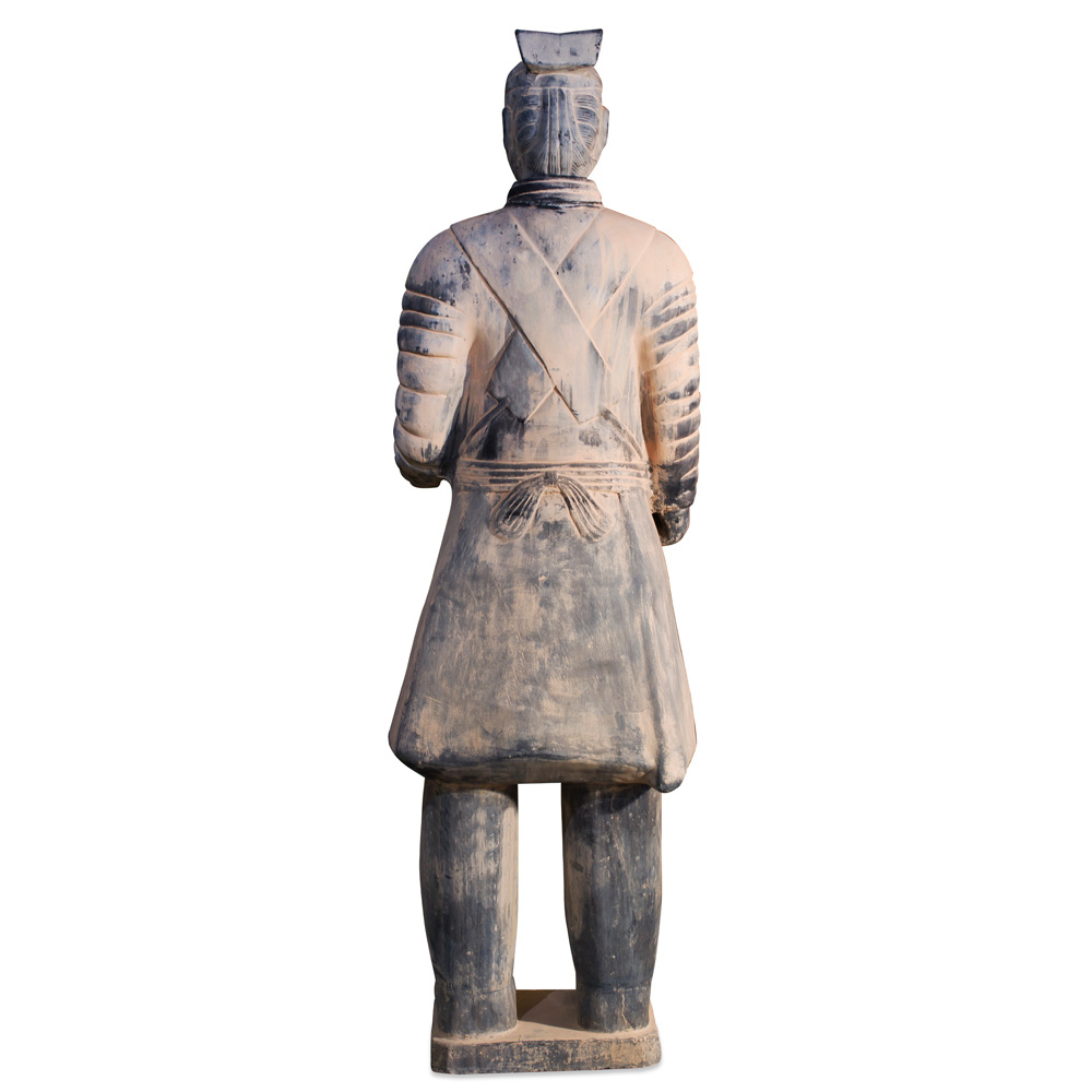 71 Inch Chinese Terracotta Infantry Warrior - with FREE Inside Delivery