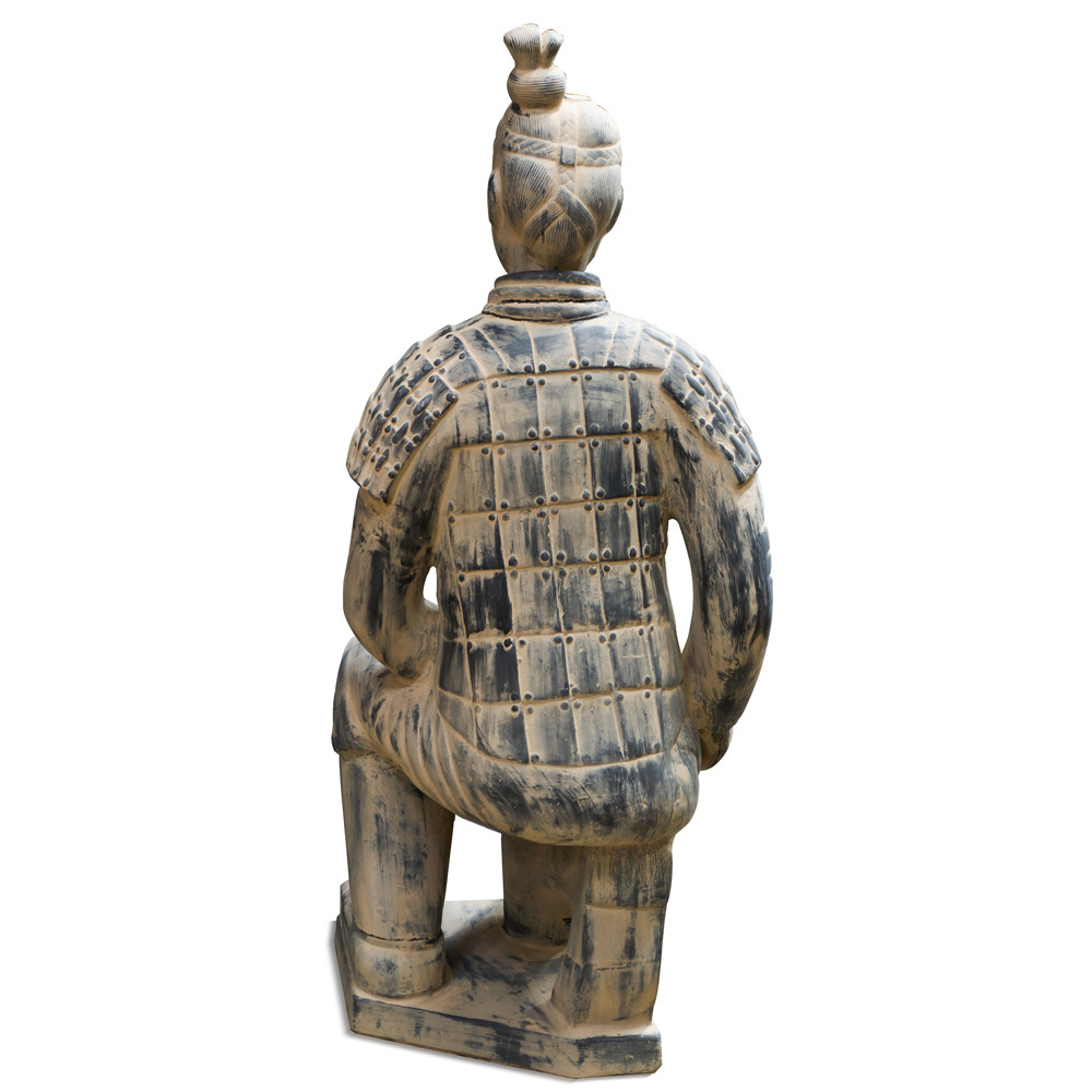 51 Inch Chinese Terracotta Kneeling Archer Warrior - with FREE Inside Delivery