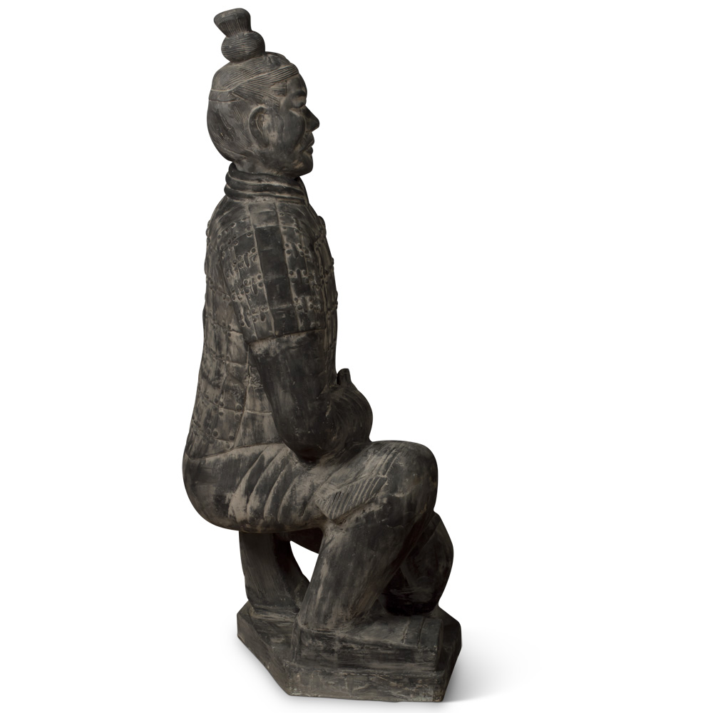 50.5 Inch Chinese Terracotta Kneeling Archer Warrior - with FREE Inside Delivery