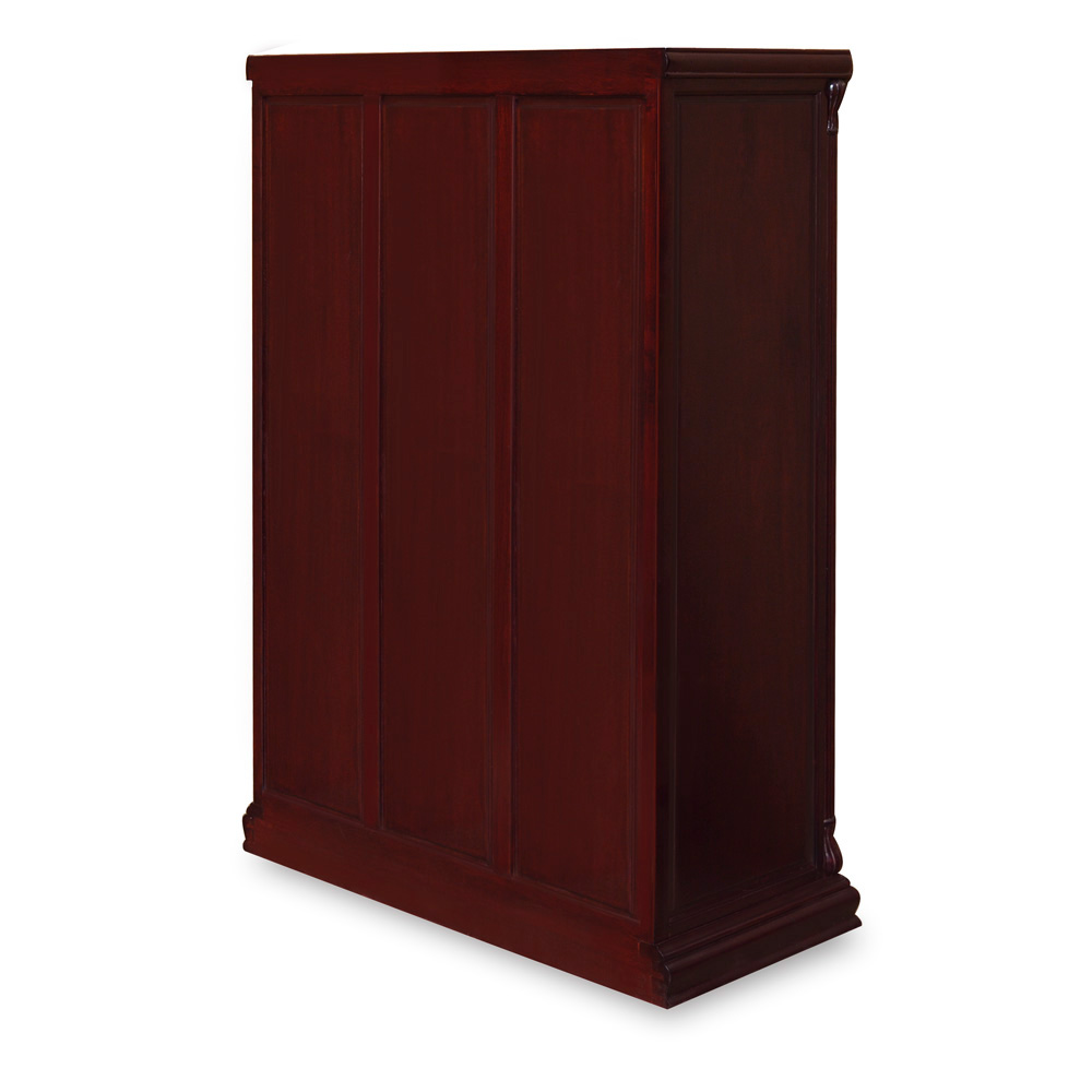 Dark Cherry Rosewood French Armoire