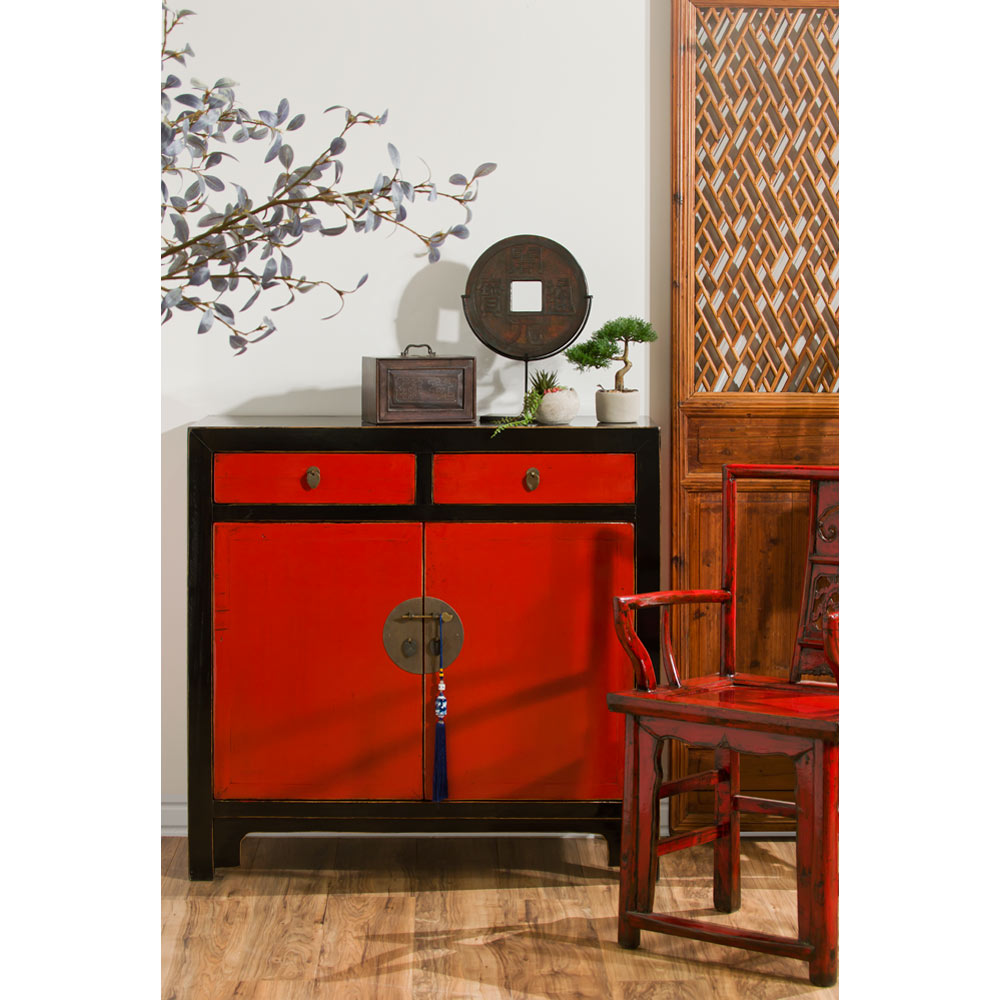 Elmwood Ming Yin Yang Oriental Cabinet