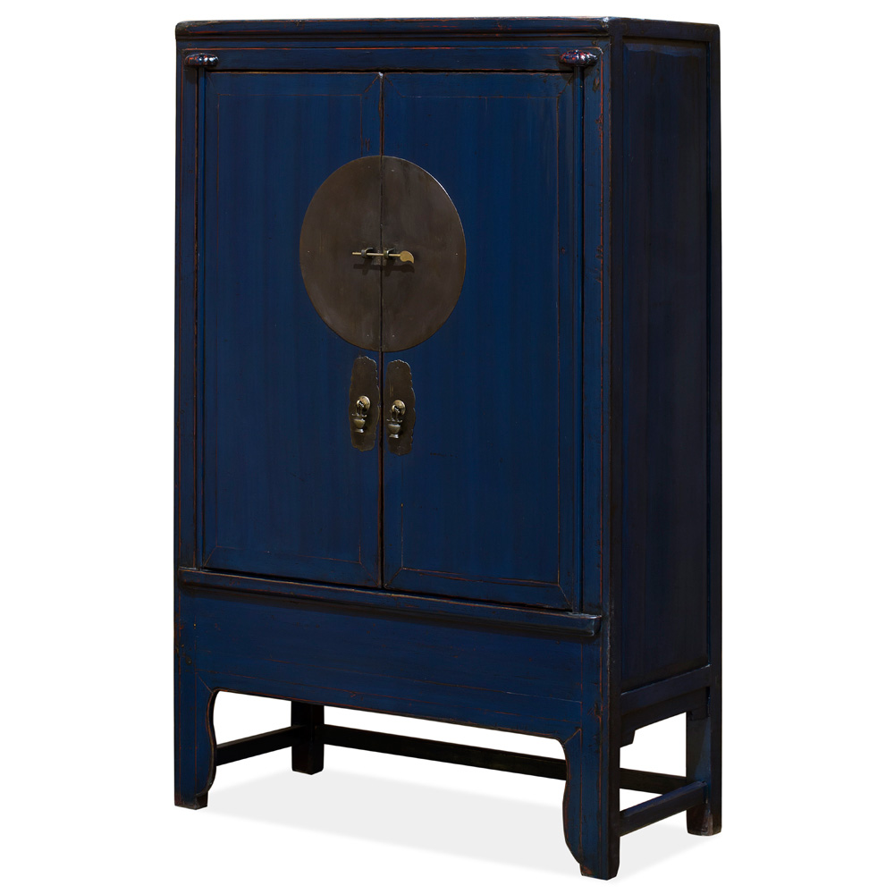 Vintage Elmwood Midnight Blue Wedding Cabinet