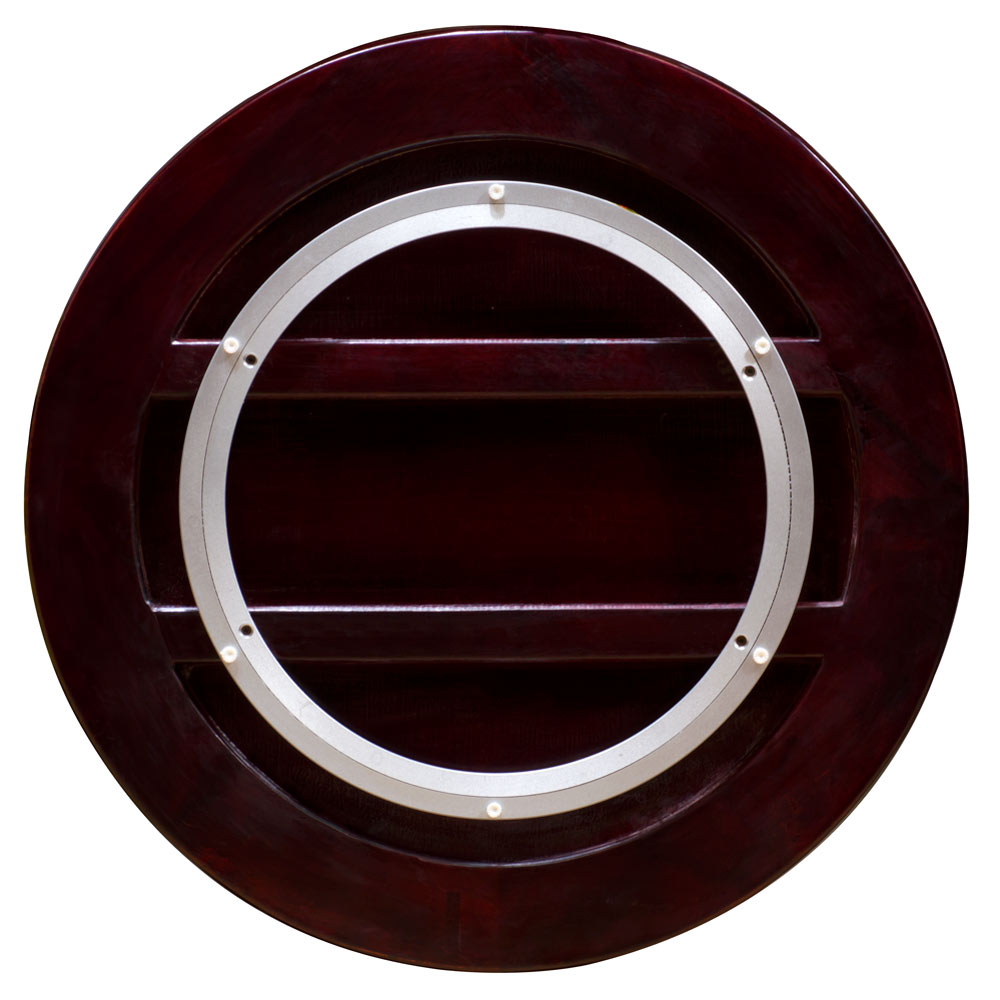 26in Dark Cherry Rosewood Chinese Lazy Susan
