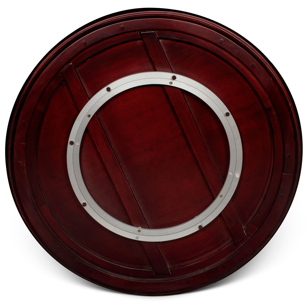 30 Inch Dark Cherry Rosewood Lazy Susan