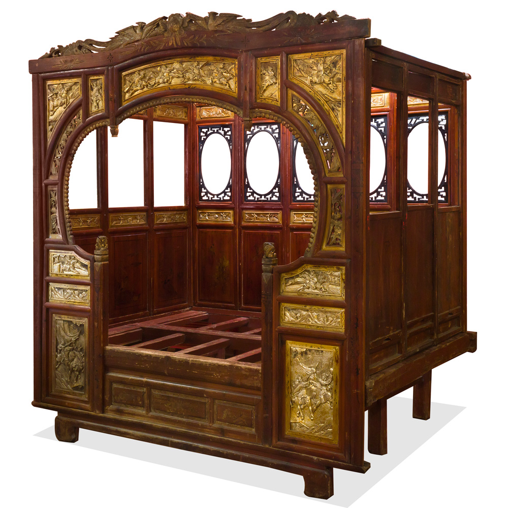 Antique Gu Fei Canopy Bed