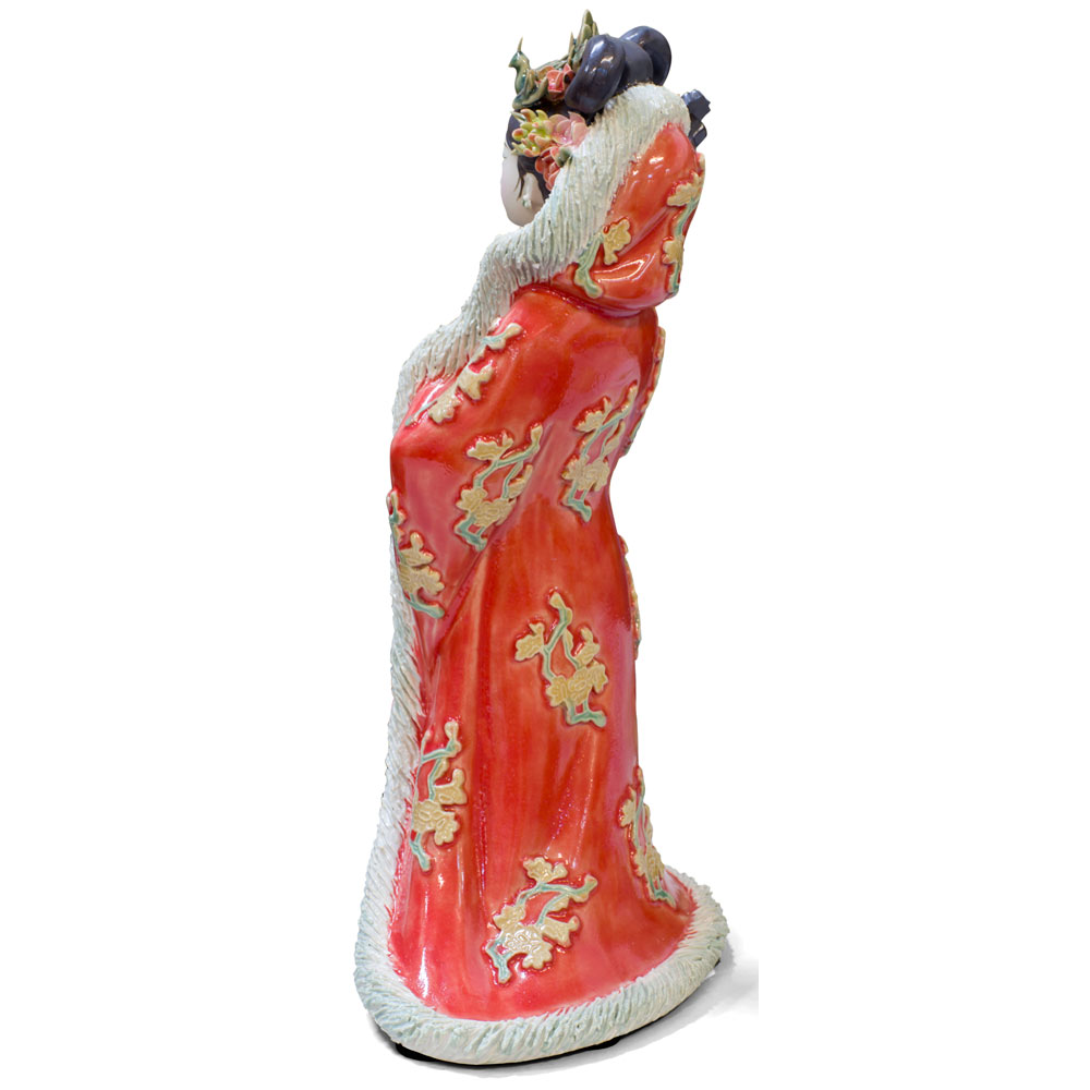 Chinese Porcelain Figurine, Lady Zhao Jun
