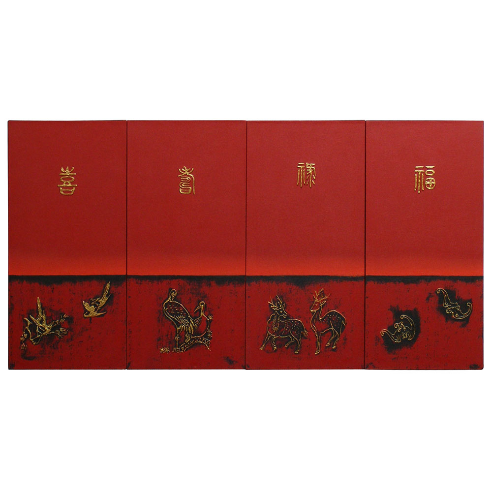 Contemporary Chinese Oil Painting Set