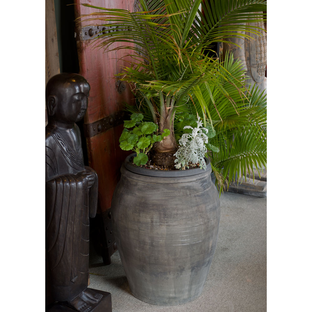 28in Large Terracotta Vase Chinese Planter