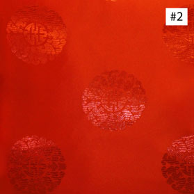 Chinese Longevity Symbol Design Red Ming Chair Cushion (#02)