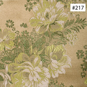 Chinoiserie Style Chrysanthemum Soie Verte Silk Dining Chair Cushion (#217)