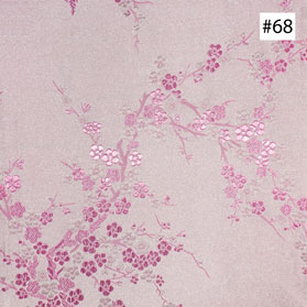 Pink Cherry Blossom Design Dining Chair Cushion (#68)