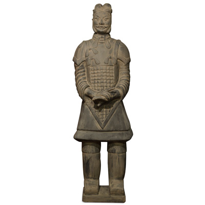 73 Inch Chinese Terracotta Army General Warrior - with FREE Inside Delivery