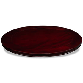 23in Dark Cherry Rosewood Chinese Lazy Susan