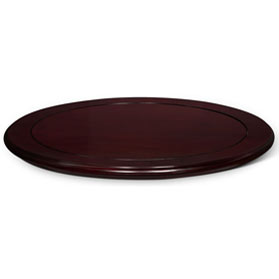 30 Inch Dark Cherry Rosewood Lazy Susan